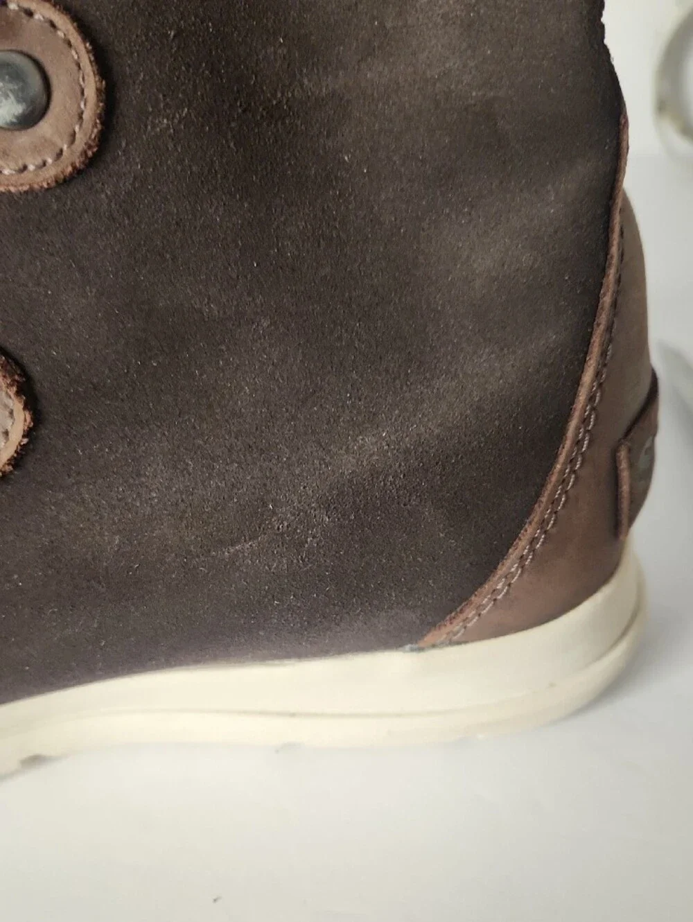 Sorel Explorer Joan Brown Faux-Fur Trim Lace-Up Winter Boots Size 10